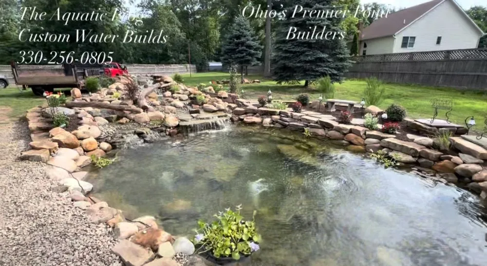 Professional lawn care service for outdoor upgrades in Tallmadge, OH by The Aquatic Frog