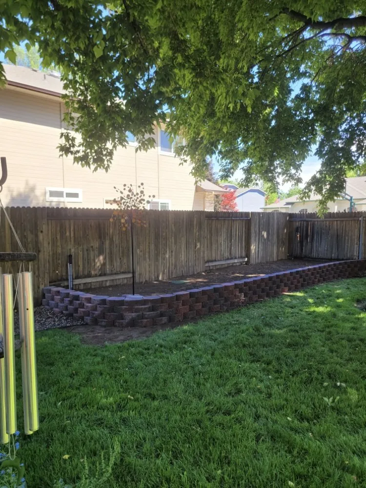 Custom landscape installation in Nampa, ID - The Artisan's Touch