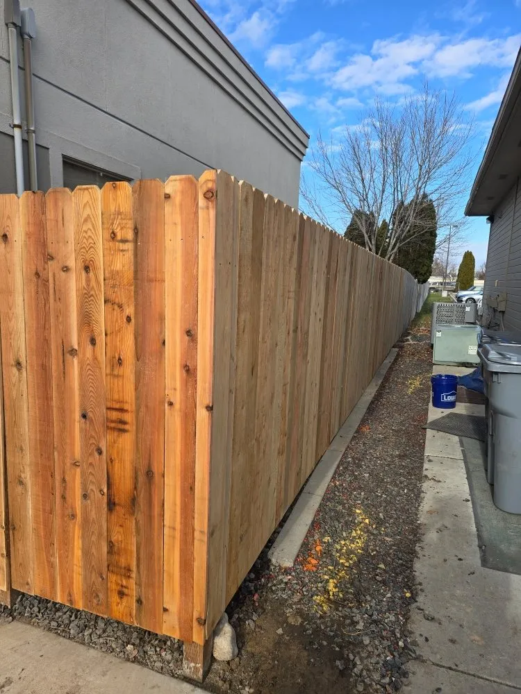 Custom outdoor landscaping with custom design across Nampa, ID - The Artisan's Touch