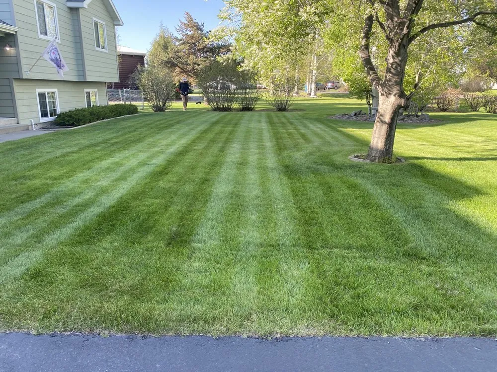 Top-rated lawn care service for homes in Belgrade, MT by The Backyard Barber
