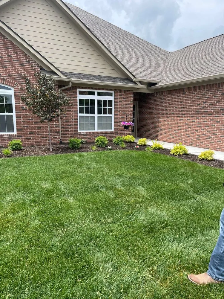 Top-rated landscape installation with custom design in Indianapolis, IN by The BackyarDream Landscaping