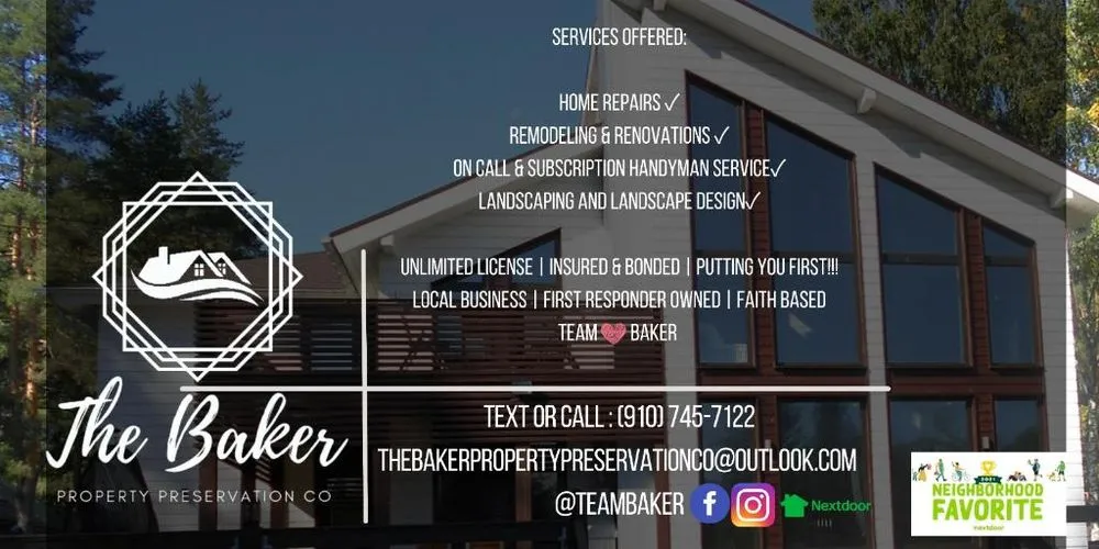 Local residential landscaping experts serving Fayetteville, NC - The Baker Property Presevation