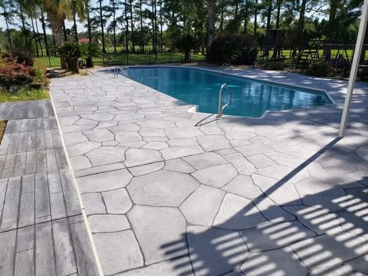 Custom landscape installation in Fort Walton Beach, FL by The Bay Boys