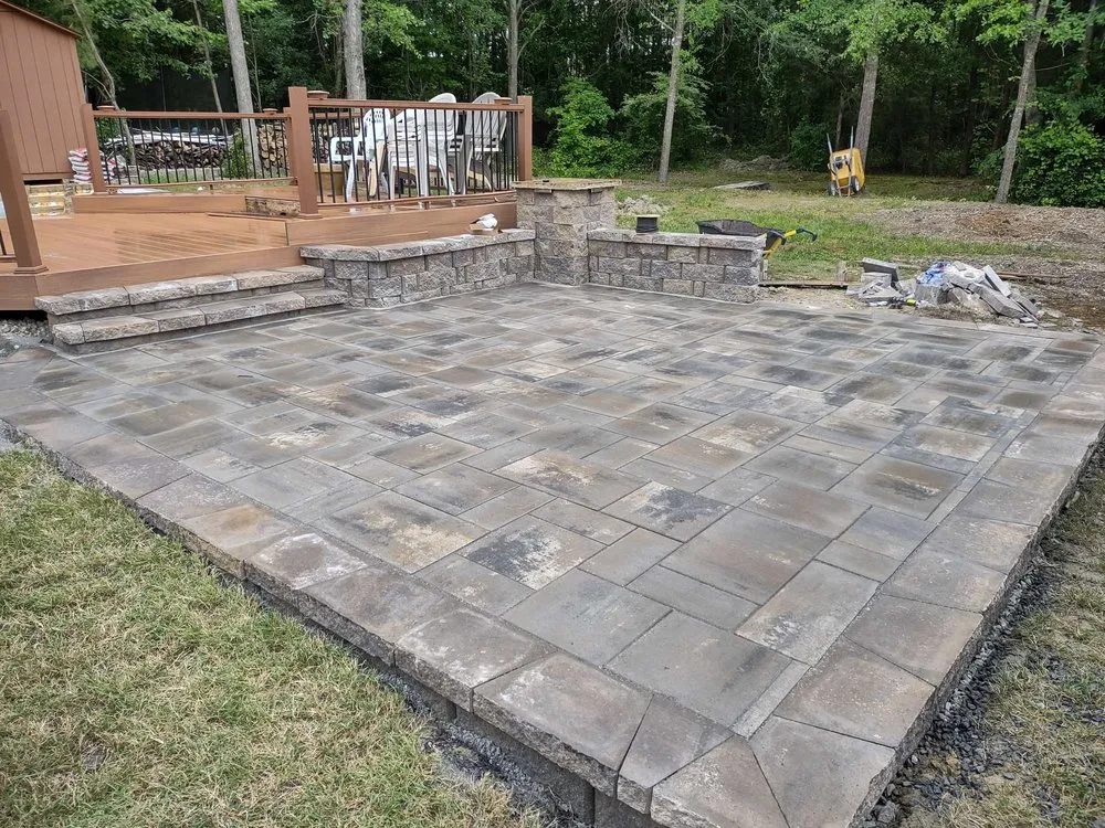 Custom yard cleanup service for outdoor upgrades in Fort Mill, SC by The Beacon Garden and Landscape