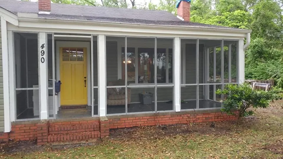 Custom yard cleanup service in Nashville, NC by The Bearded Handyman