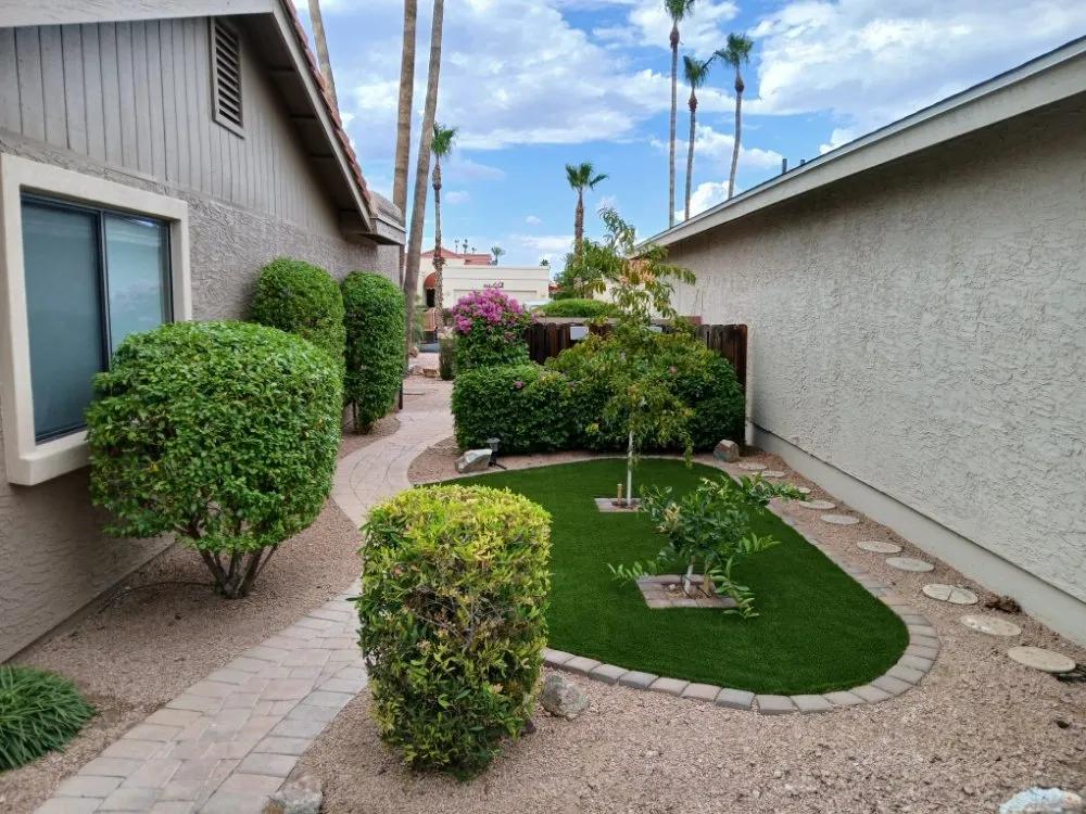 Trusted lawn mowing service for homes in Sun Lakes, AZ by The Beaver Quality Landscaping