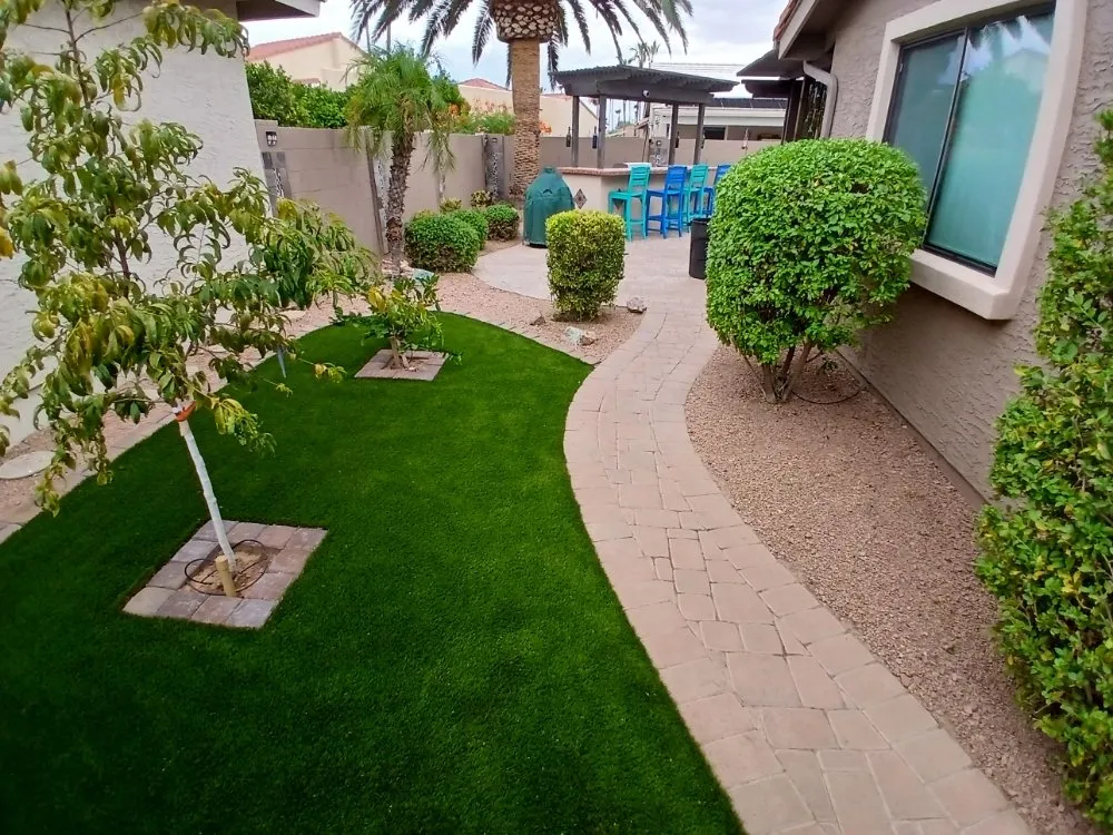 Expert landscape installation for year-round maintenance in Sun Lakes, AZ by The Beaver Quality Landscaping
