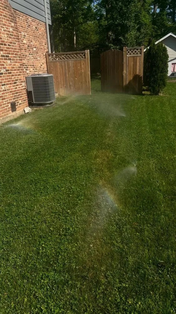 Professional yard cleanup service for homes in Reston, VA by The Best Irrigation System