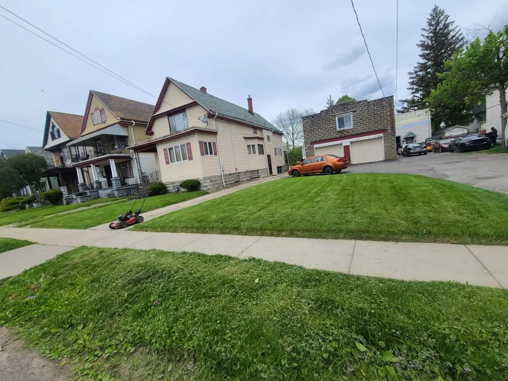 Expert lawn mowing service in Buffalo, NY by The Better Option Lawn Care