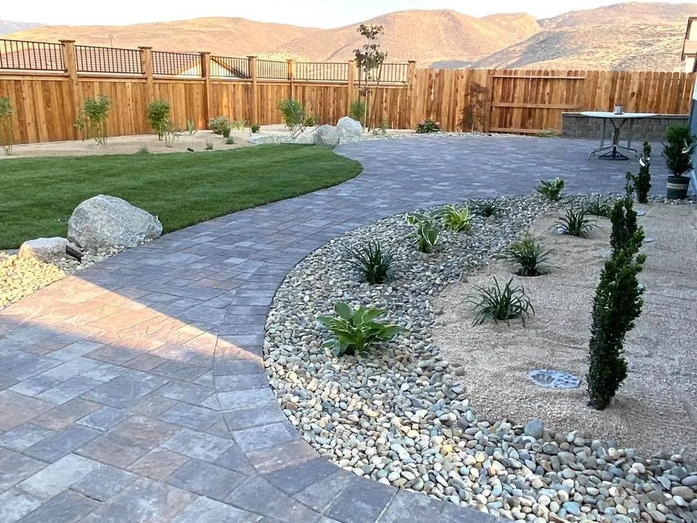 Custom landscape installation in Reno, NV by The Biggest Little Yard