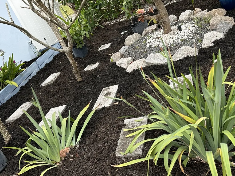 Custom lawn care service in Lake Worth, FL by The Bless Landscaping