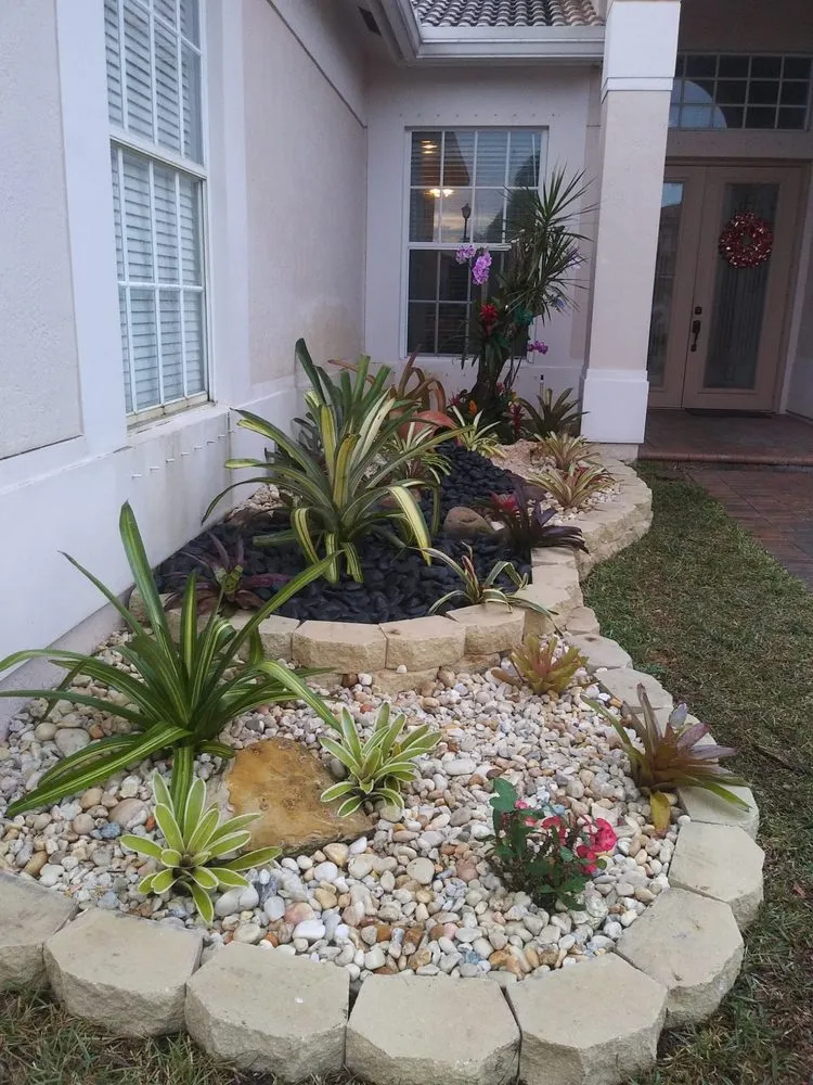 Professional yard cleanup service in Lake Worth, FL by The Blessing Landscaping