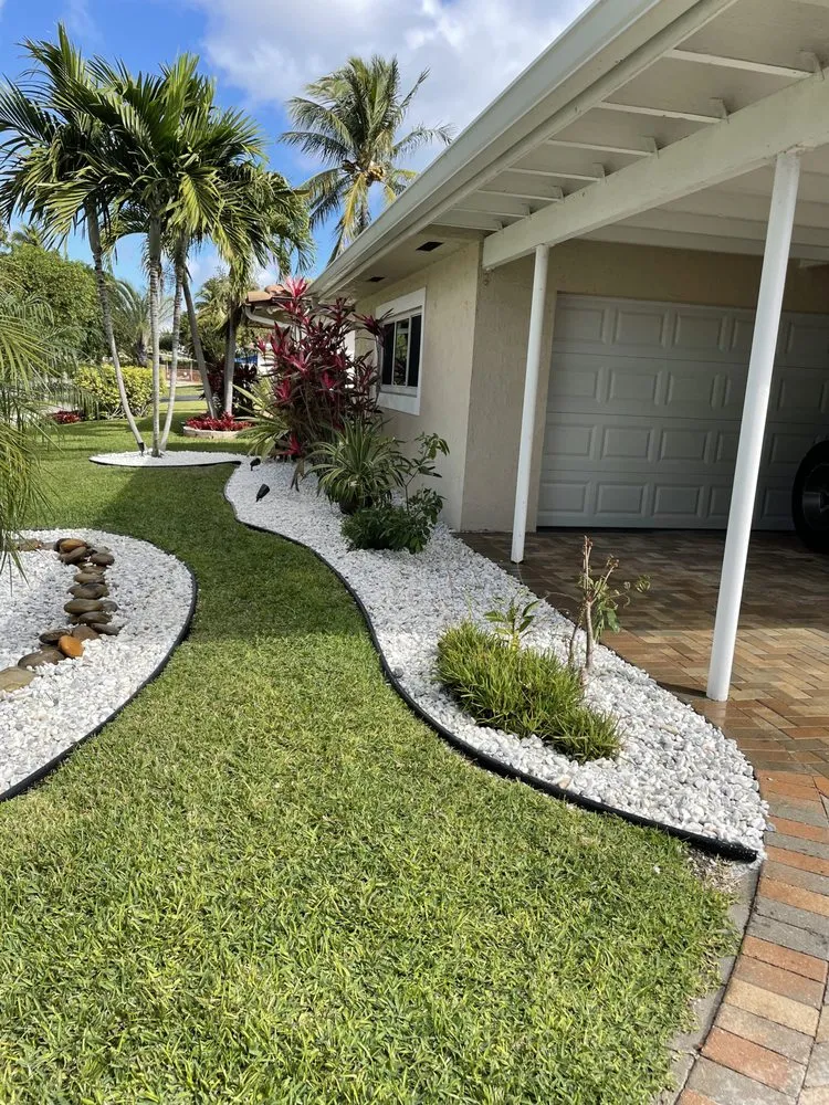 Affordable landscape installation near you across Lake Worth, FL - The Blessing Landscaping