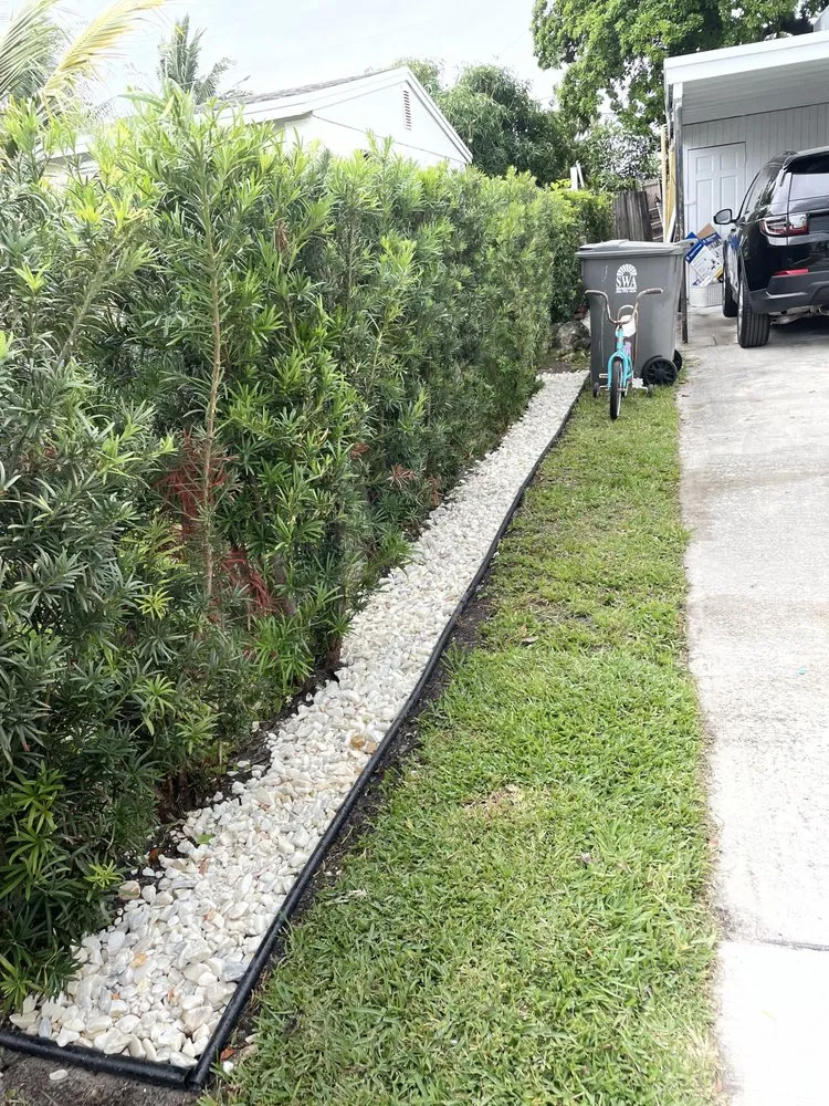 Professional lawn care service for outdoor upgrades across Lake Worth, FL - The Blessing Landscaping