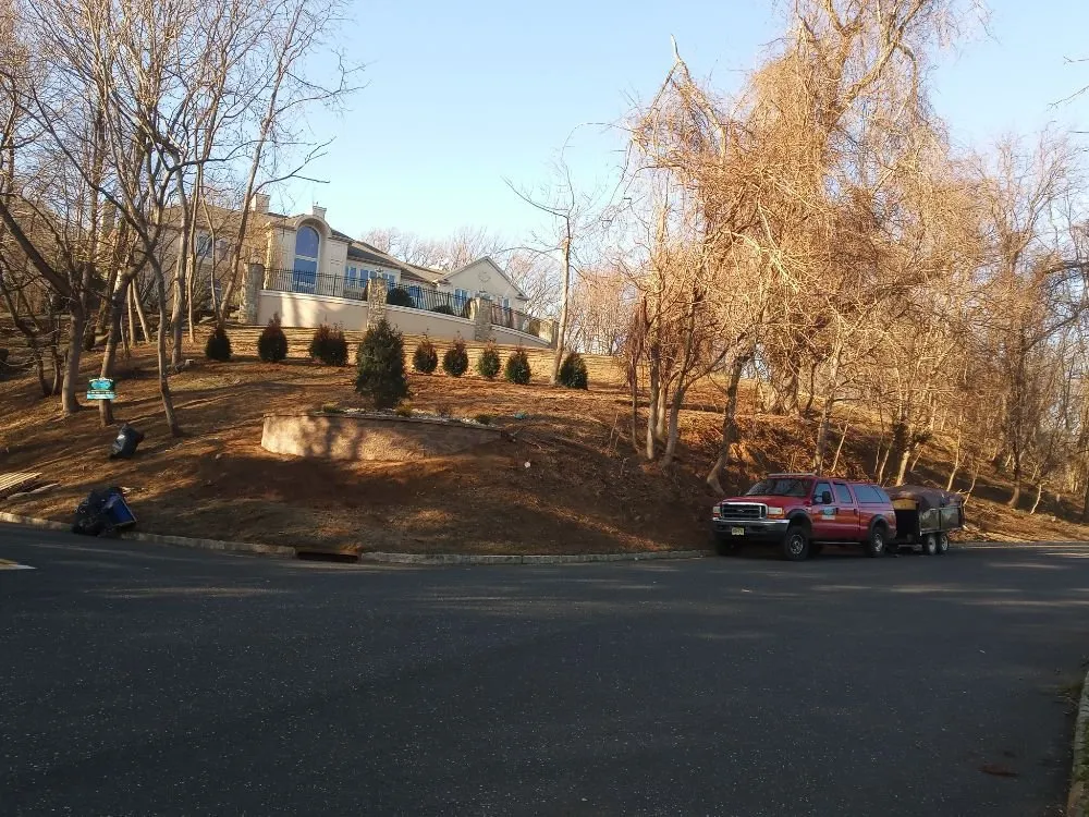 Affordable landscape design with custom design across Freehold, NJ - The Blue Sky One