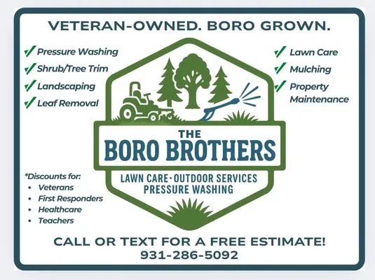 The Boro Brothers Lawn Care Logo