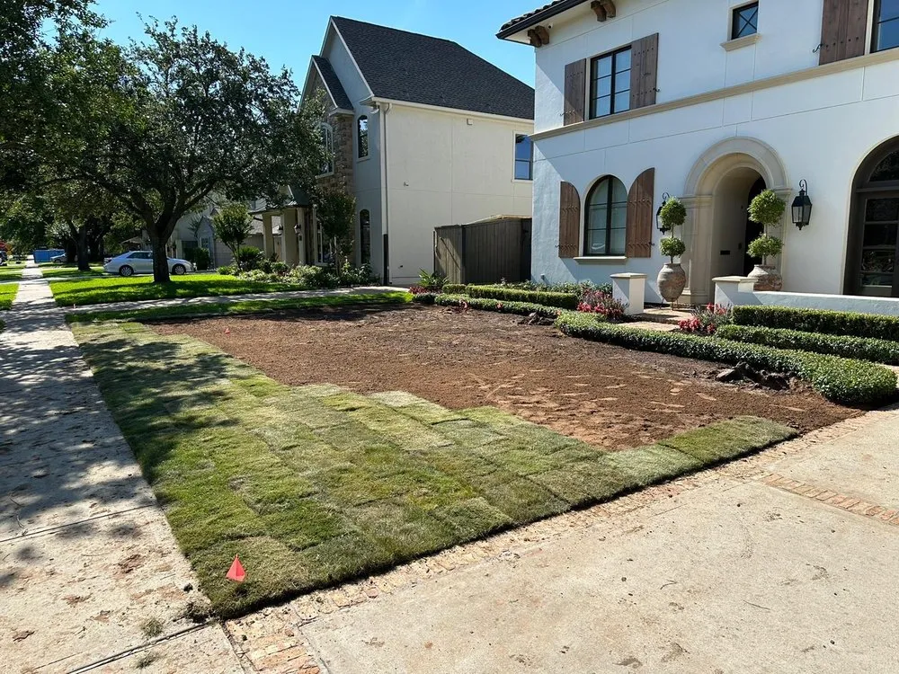 Reliable landscape installation for beautiful yards across Houston, TX - The Box Yard Landscaping