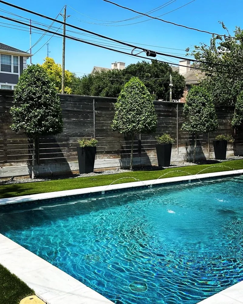 Professional yard maintenance with custom design across Houston, TX - The Box Yard Landscaping