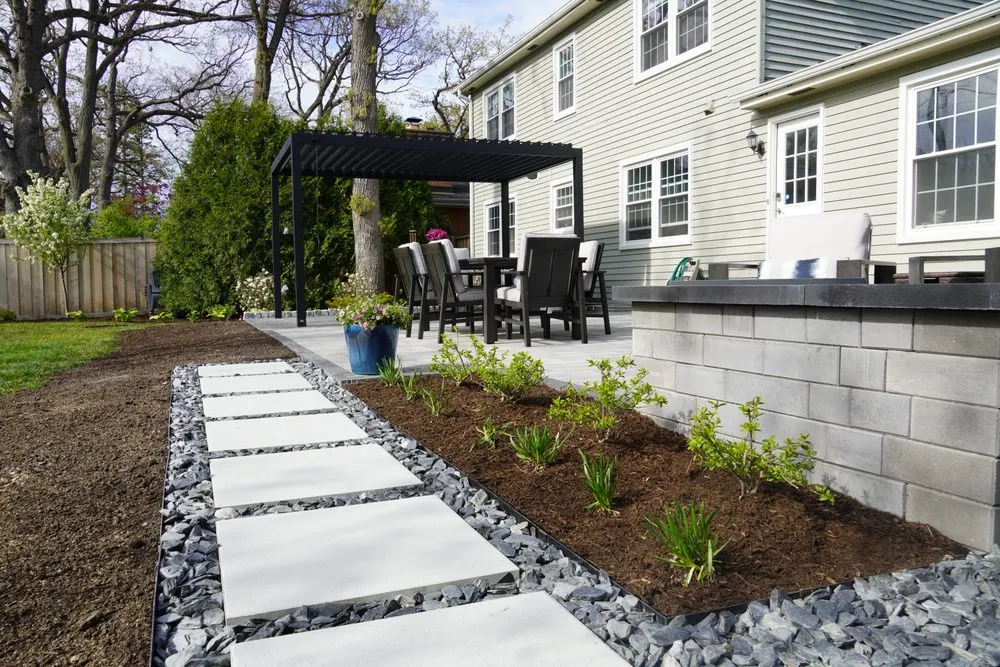 Custom yard maintenance in Lake Bluff, IL by The Bravo's Landscape