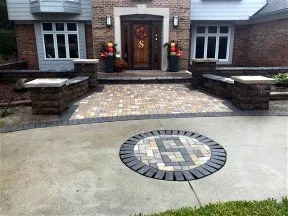 Top-rated garden landscaping for residential properties in Dryden, MI by The Brick Paver Dr