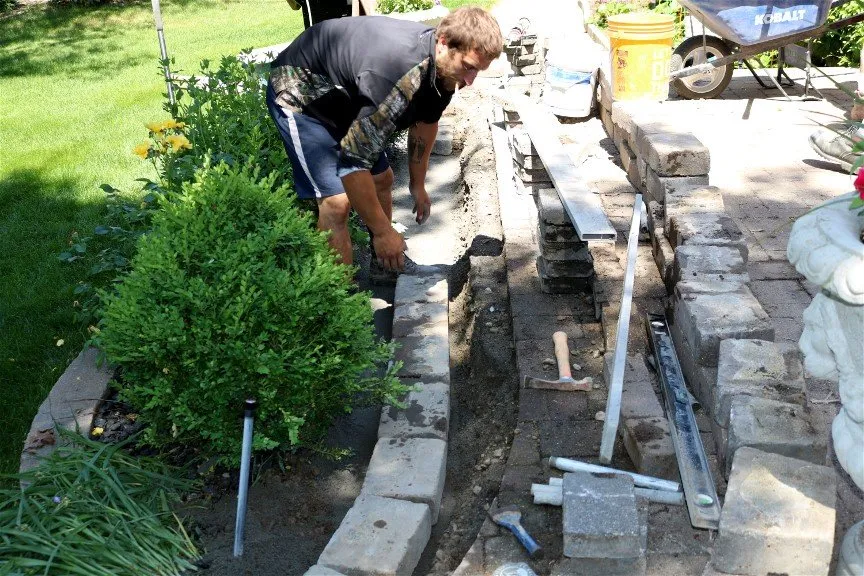 Expert garden landscaping in Dryden, MI - The Brick Paver Dr