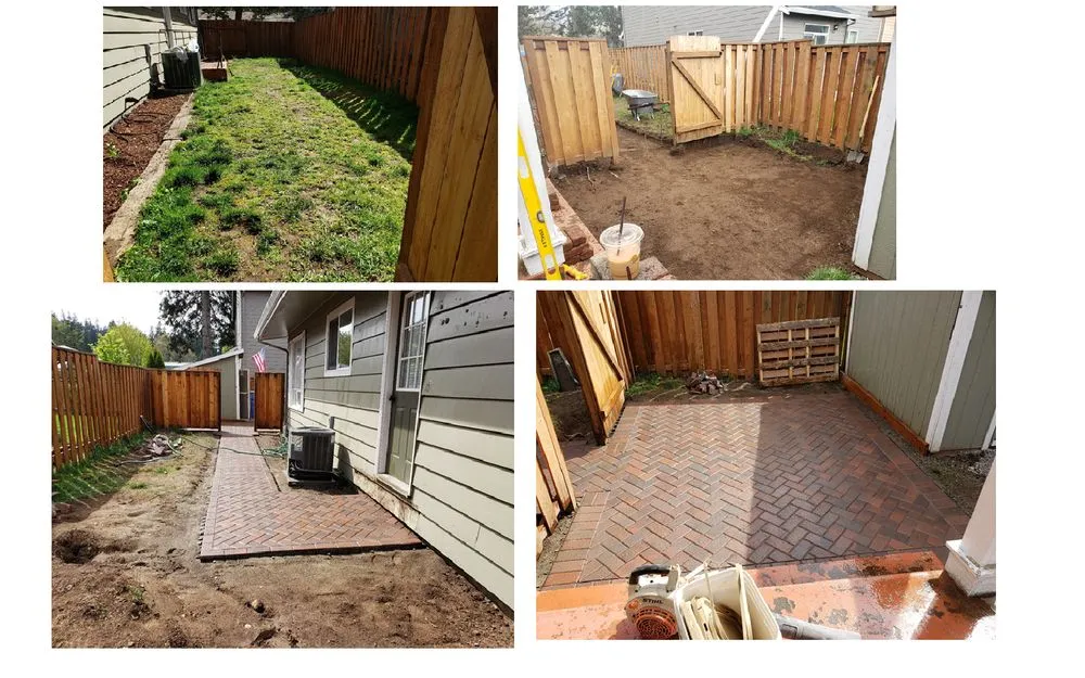 Professional garden landscaping in Vancouver, WA by The Brother's Allscapes