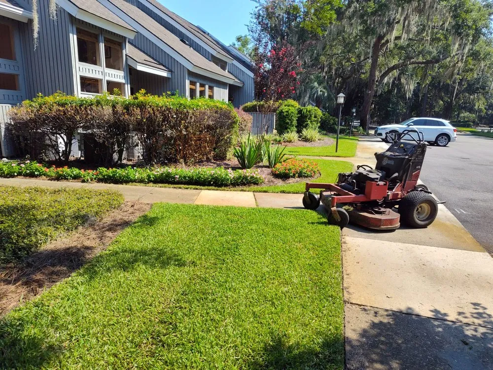 Affordable lawn mowing service in Savannah, GA by The Brothers Landscaping