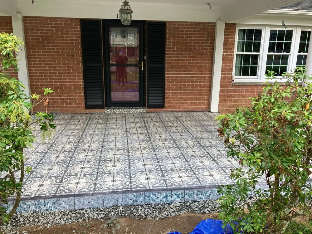 Custom landscape installation in Keyser, WV - The Building Company