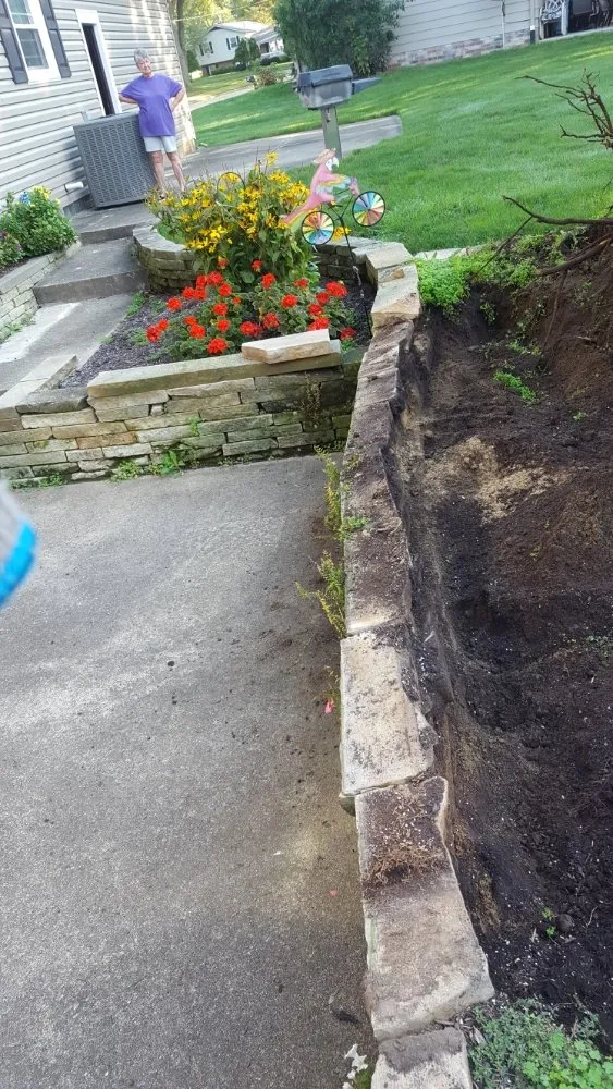 Professional residential landscaping in Burnham, ME - The Carroll's