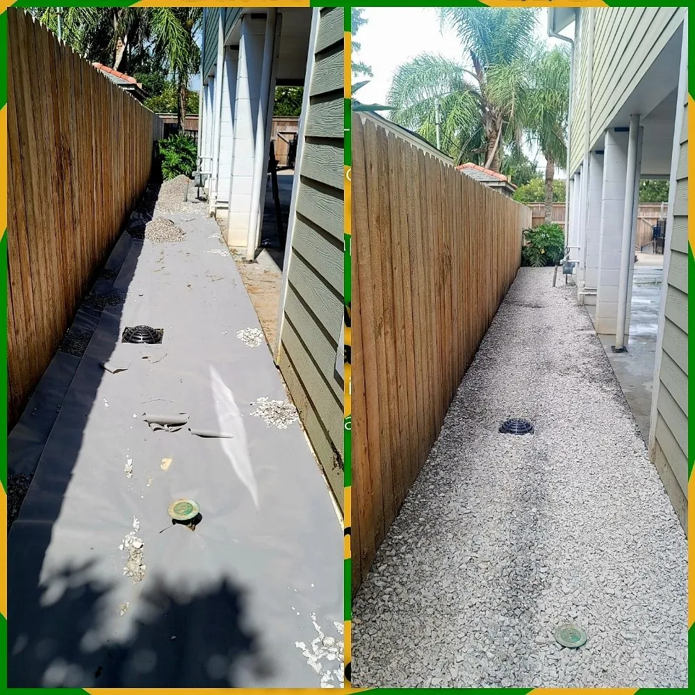 Custom residential landscaping in Gretna, LA - The Castro's Power