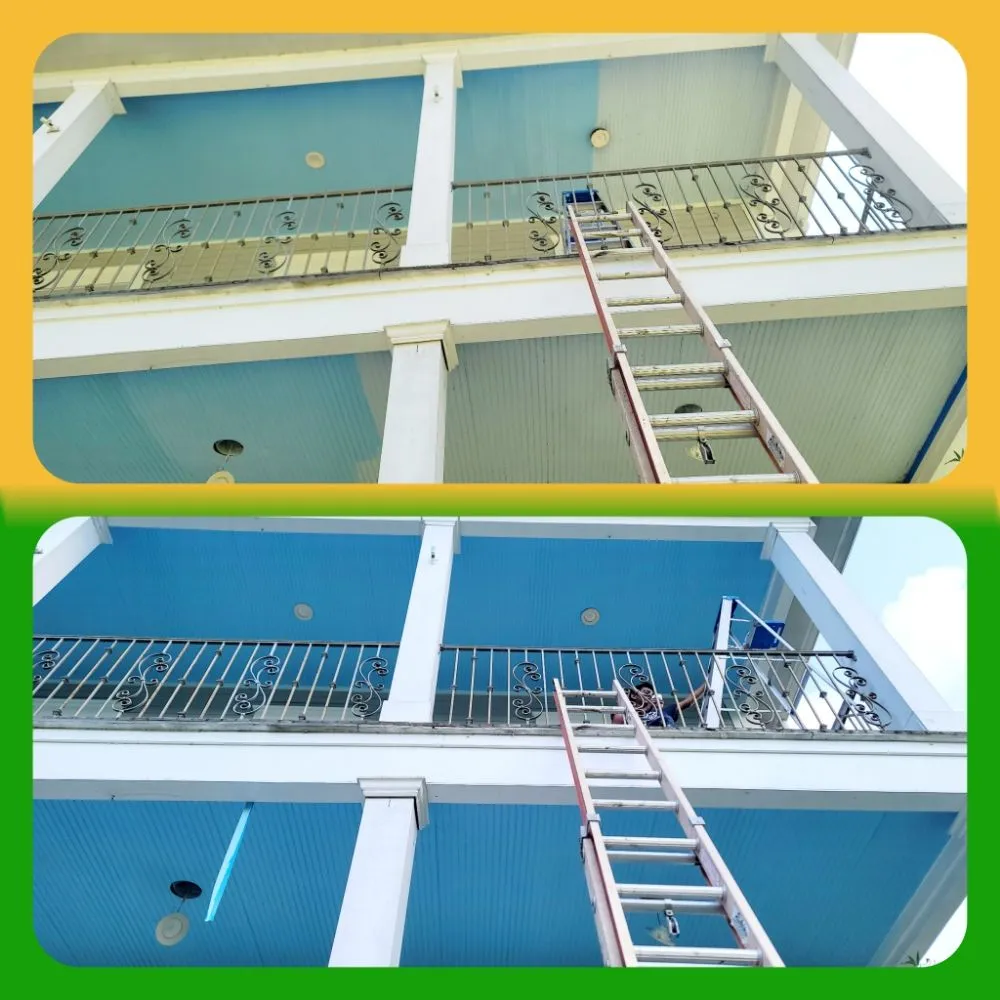 Local lawn care service with custom design in Gretna, LA by The Castro's Power