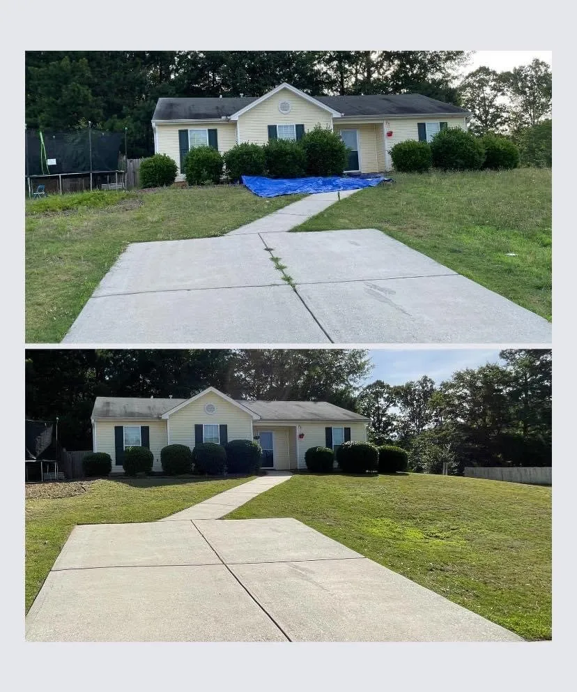 Top-rated lawn mowing service with custom design in Loganville, GA by The Clay Team Lawn Care