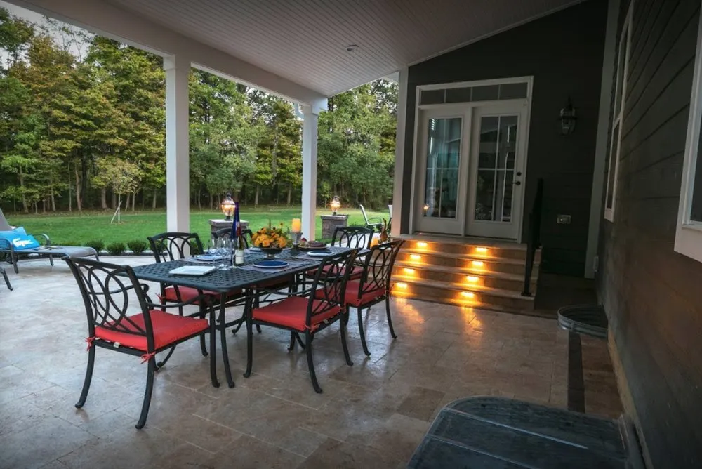 Professional outdoor landscaping for residential properties across Columbus, OH - The Clearwater Group