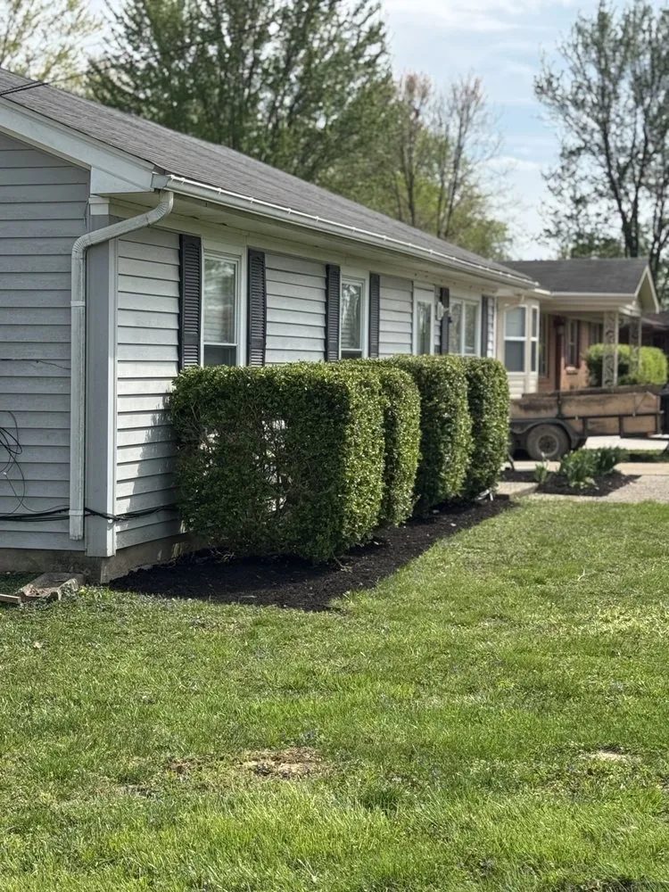 Professional lawn mowing service for beautiful yards in Louisville, KY by The Clover Landscaping