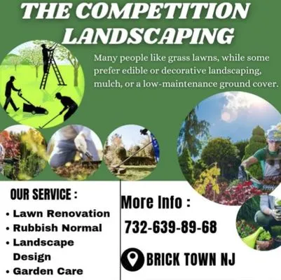 The Competition Landscaping Logo