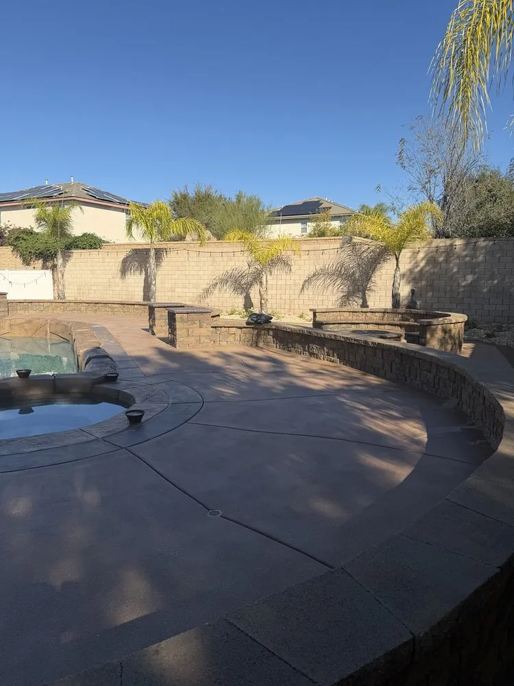 Custom residential landscaping in Hemet, CA - The Concrete Guys