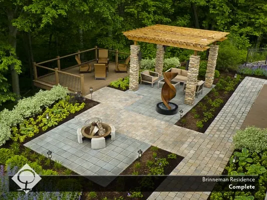 The Cornerstone Landscape Group Inc Logo