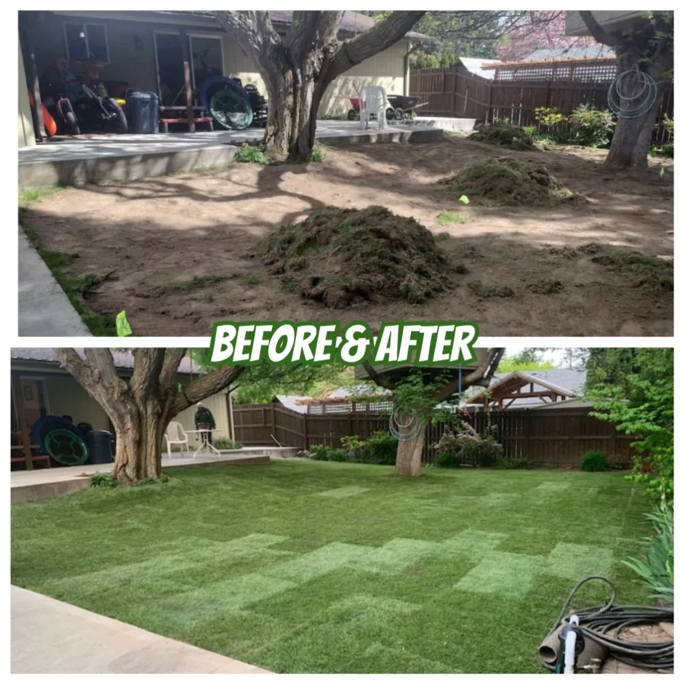 Expert landscape installation in Wenatchee, WA - The Cousin Landscape