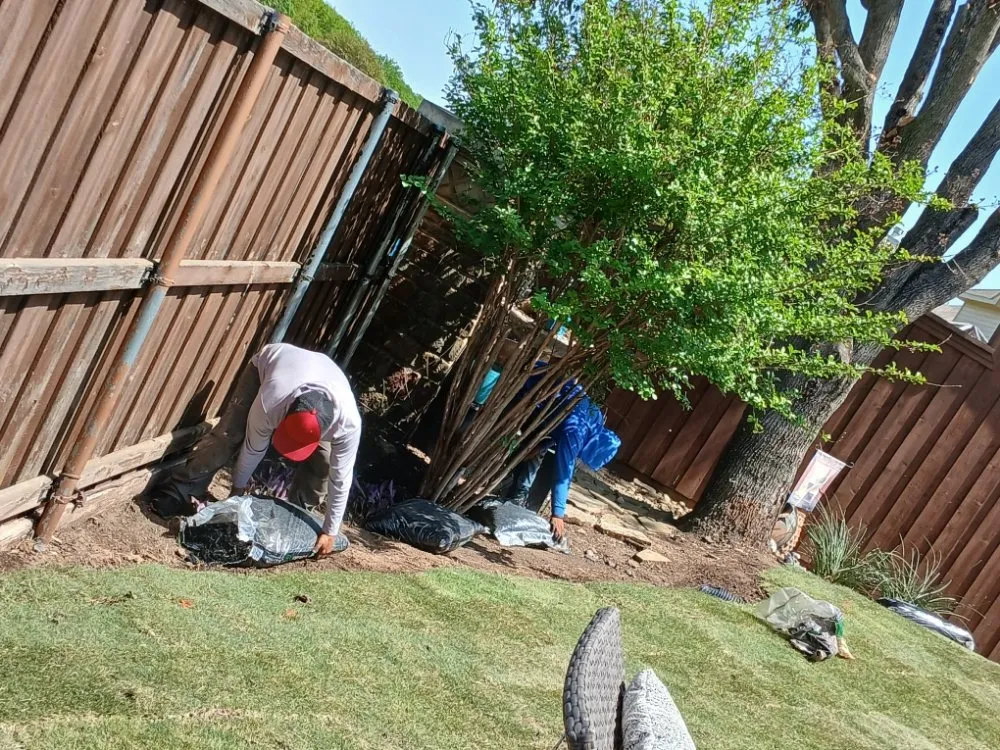 Professional residential landscaping for homes across Lewisville, TX - The Cousins Lawn Care Services