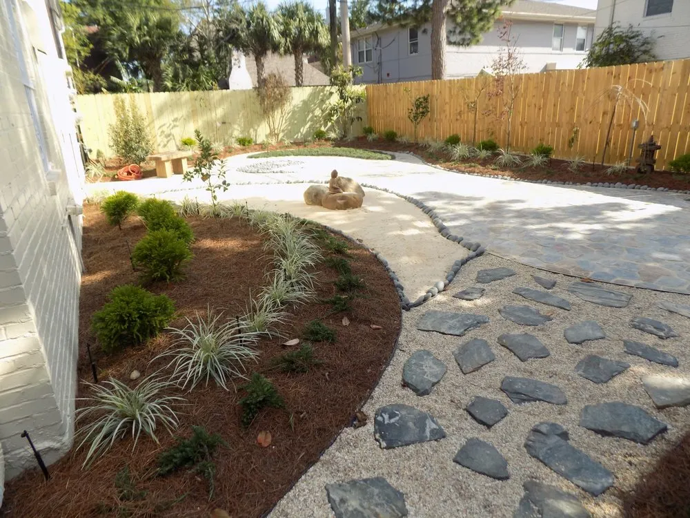 Local landscape design in Hahnville, LA by The Cracked Pot