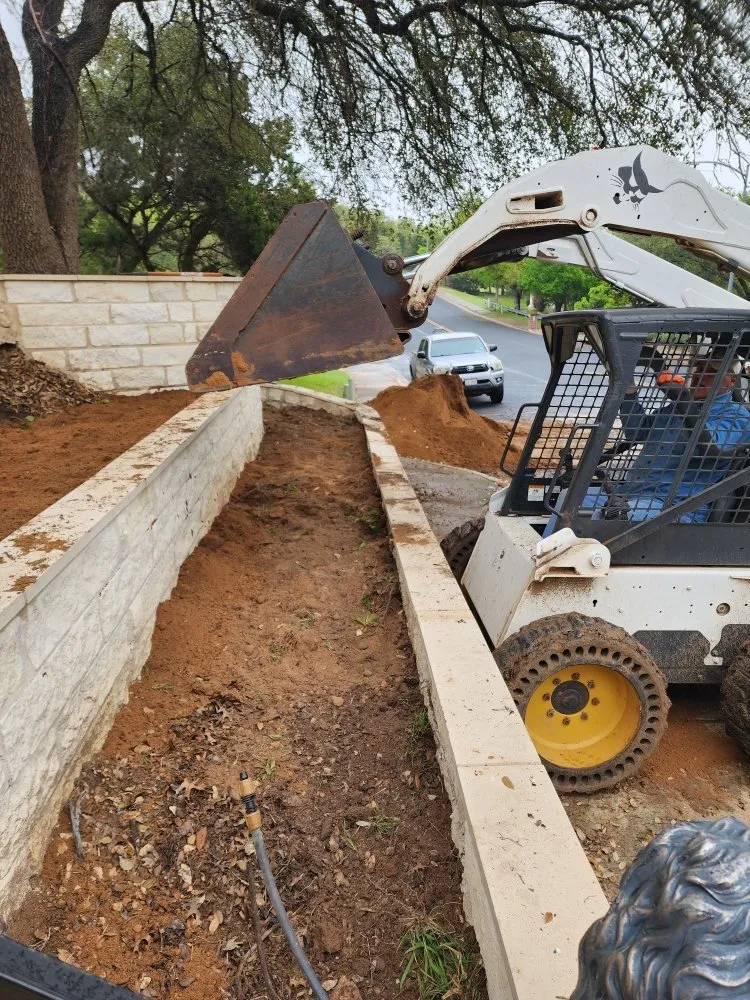 Affordable landscape design for beautiful yards in Elgin, TX by The Crazy Grass Landscape Services