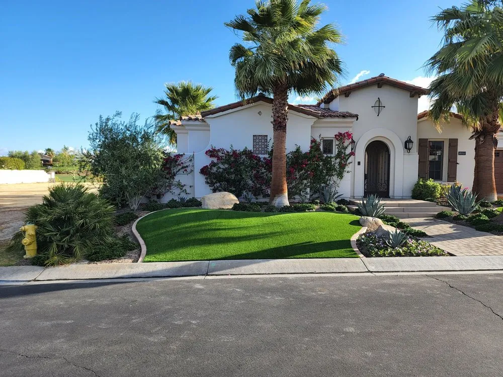 Trusted outdoor landscaping for year-round maintenance in Palm Desert, CA by The Curb Creator