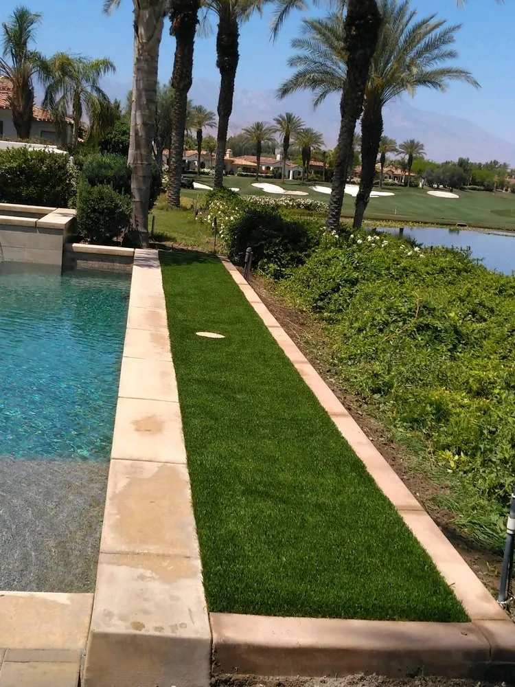 Expert garden landscaping with custom design in Palm Desert, CA by The Curb Creator