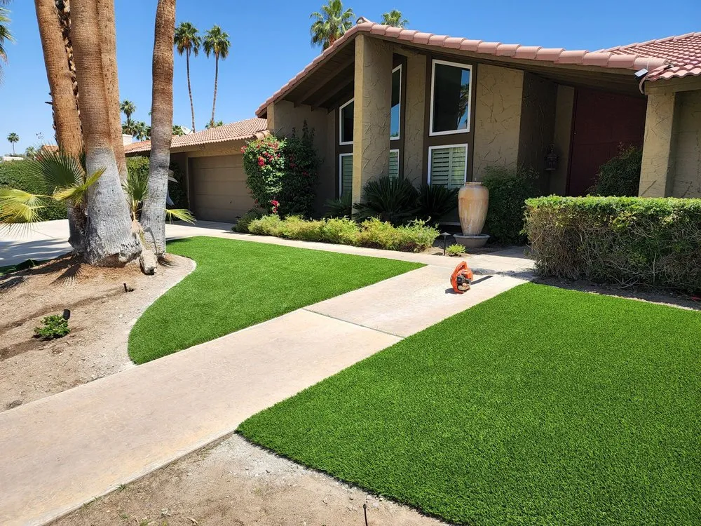 Custom yard maintenance in Palm Desert, CA by The Curb Creator