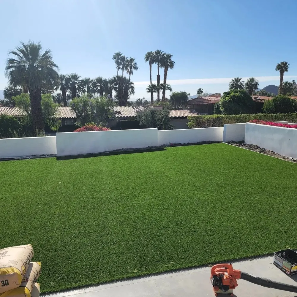 Professional yard cleanup service for outdoor upgrades in Palm Desert, CA by The Curb Creator