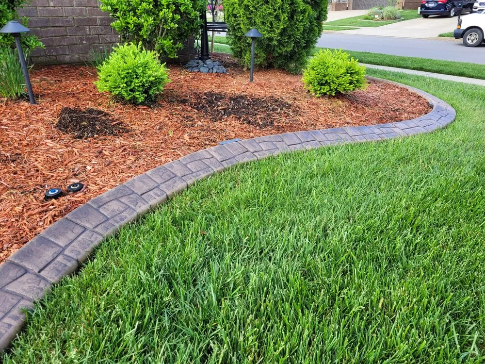 Professional landscaping services for residential properties in Rockvale, TN by The Curbing Edge