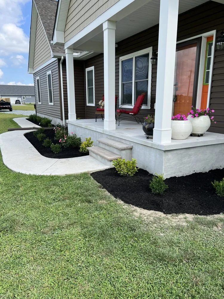 Expert yard cleanup service with custom design in Delmar, DE by The Cut Above Lawn Care