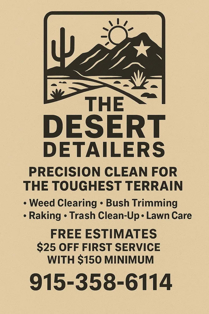 Local residential landscaping in El Paso, TX by The Desert Detailers