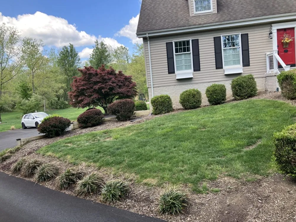 Top-rated landscape installation with custom design in Martinsburg, WV by The Duke Landscaping