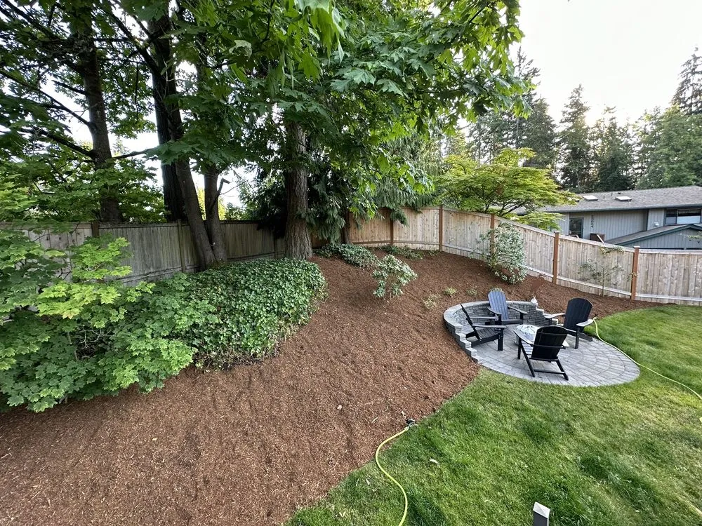 Trusted lawn care service with custom design in Everett, WA by The Eagle Landscaping and Construction